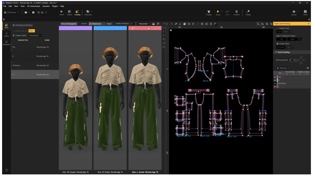 Grading and fit verification