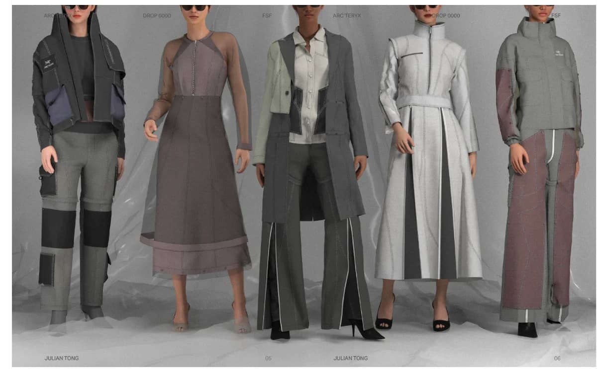 Commercial capsule collection example