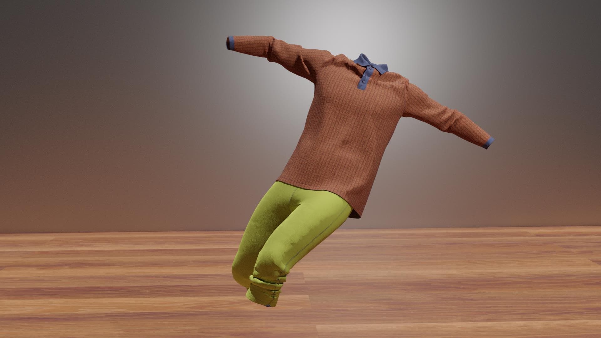 Object made in Blender and CLO3D