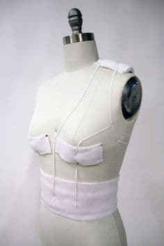 A designer working on a pattern