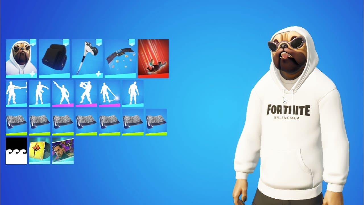 Fortnite x Balenciaga collaboration
