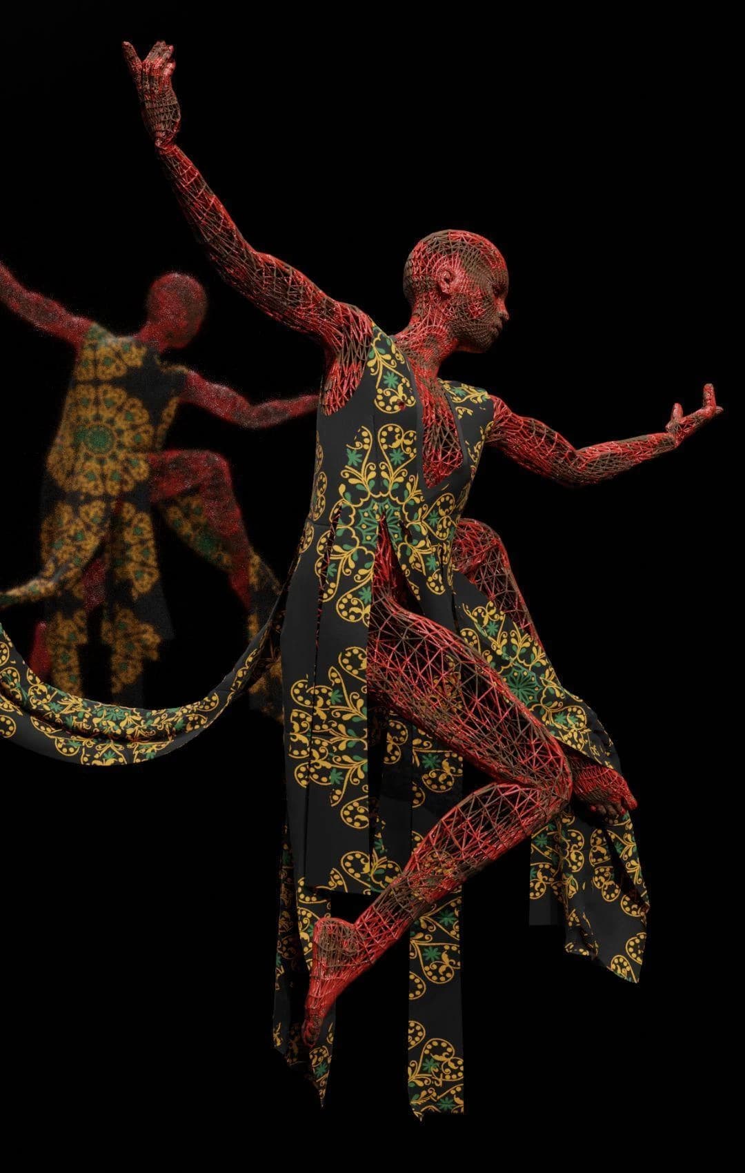 Student work from 3D fashion course