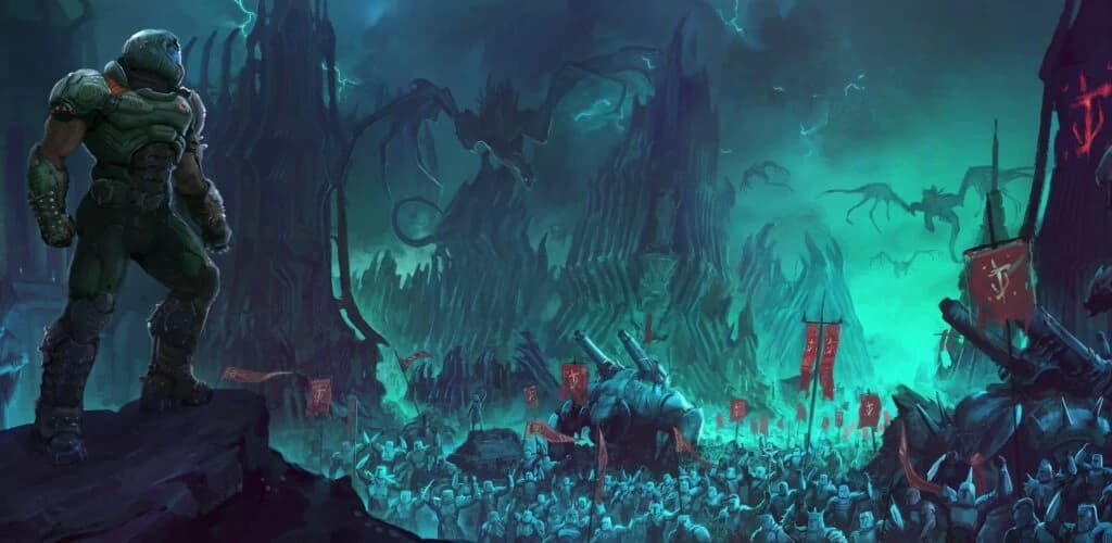 A collection of video game characters and scenes