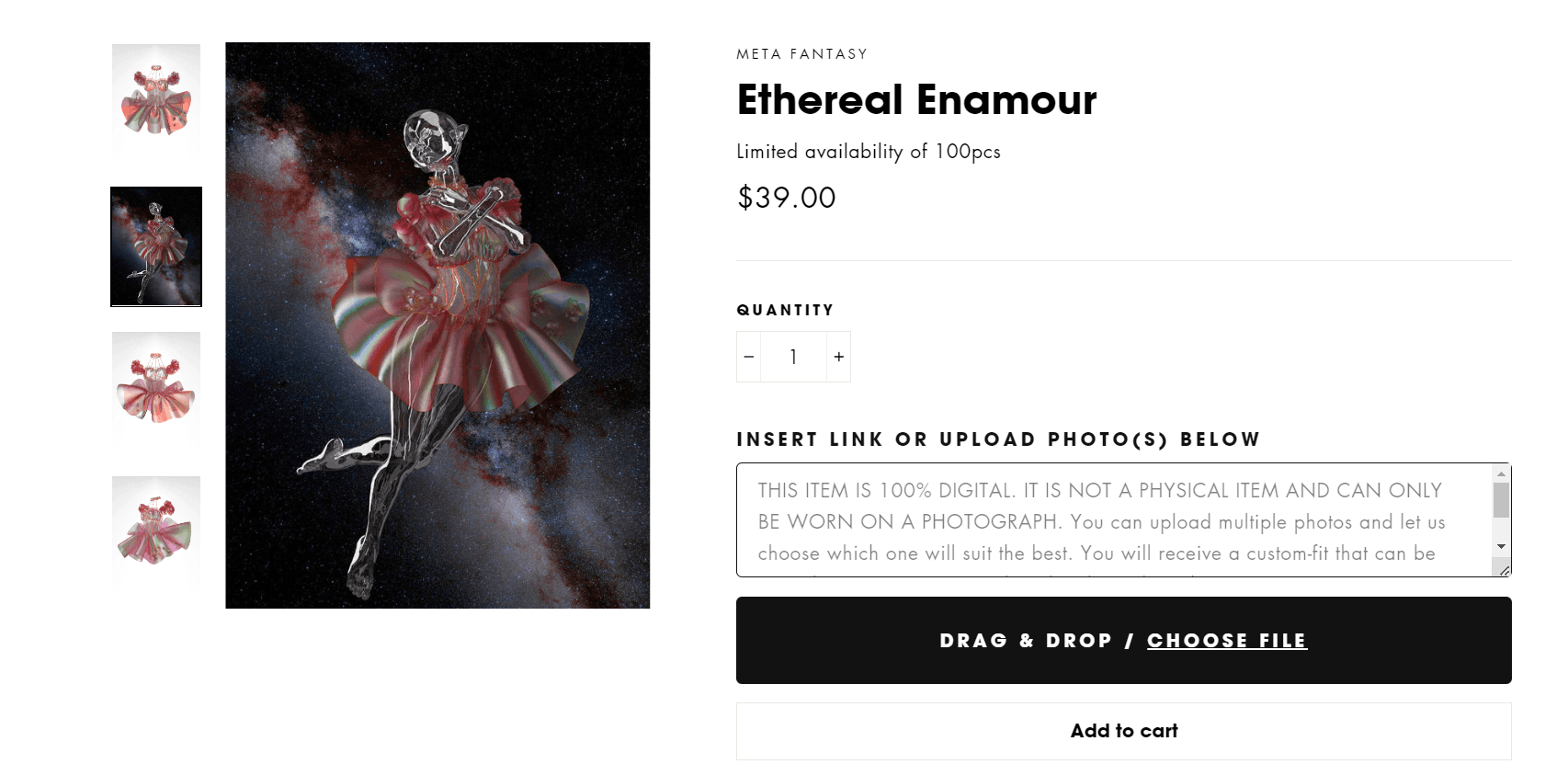 XR Couture collaboration details