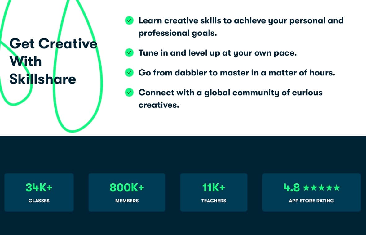 Skillshare platform