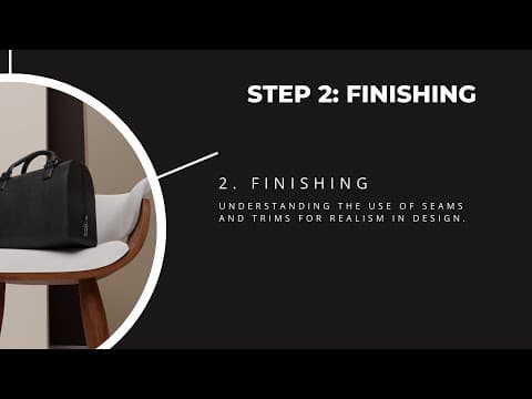 Thumbnail for Finishing | Learn 3D Fashion