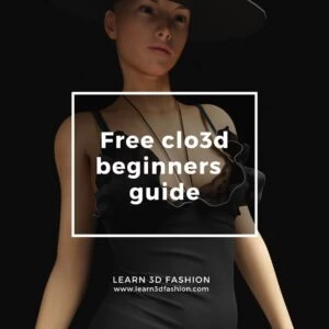 Free CLO3D beginners guide