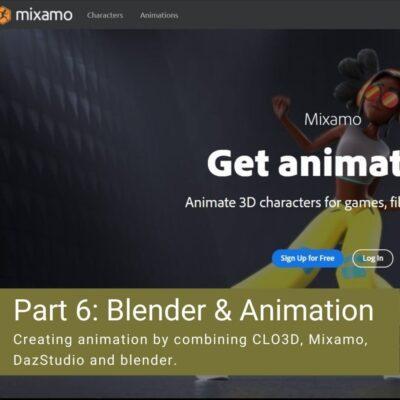 Module 6. CLO 3D/ Style 3D, Blender, and Animation