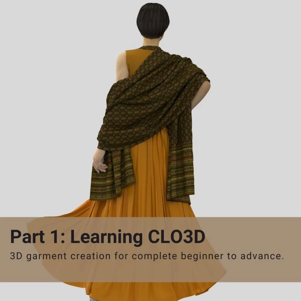 learn 3D fashion part 1: learning clo3d