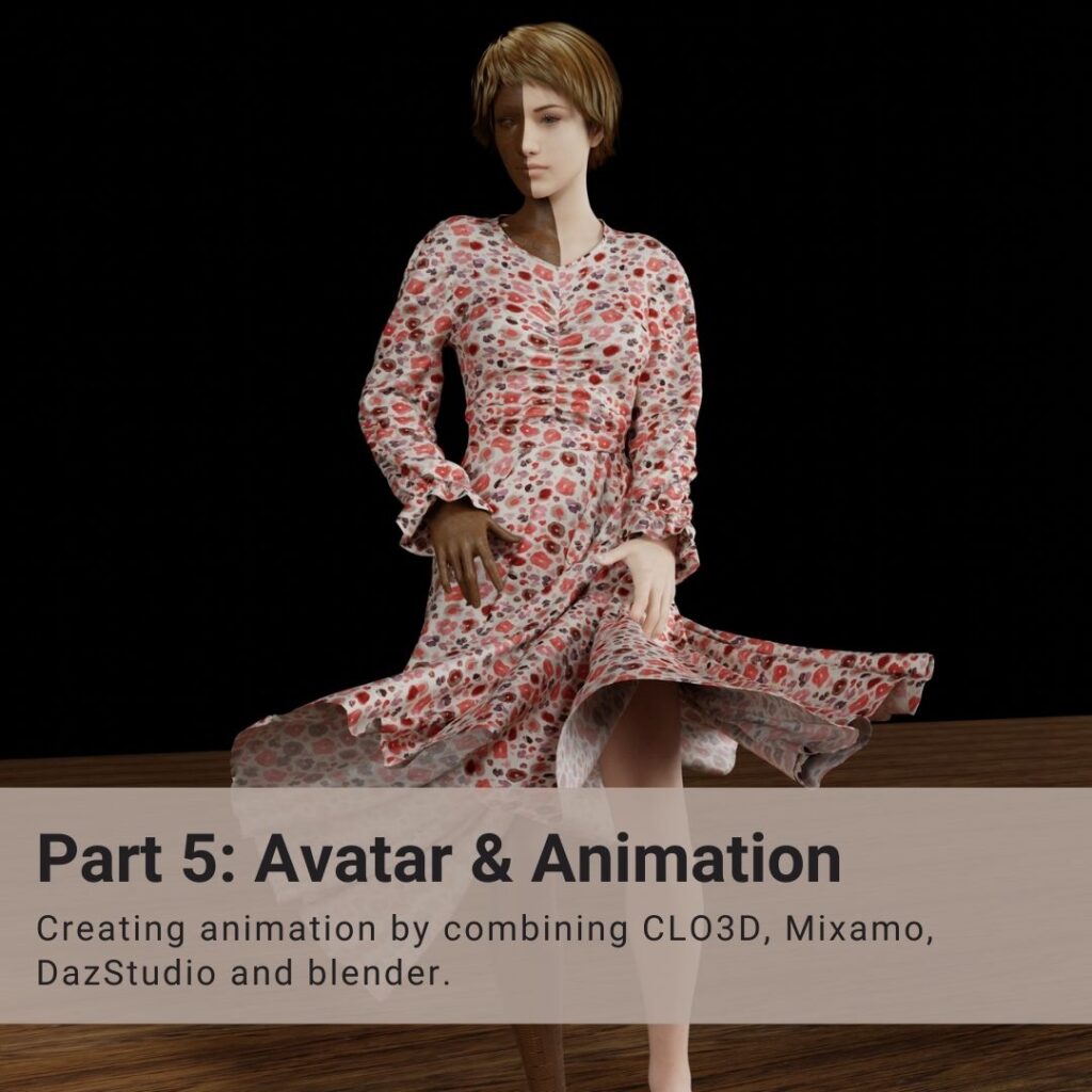 learn 3d fashion part 5: avatar and animation