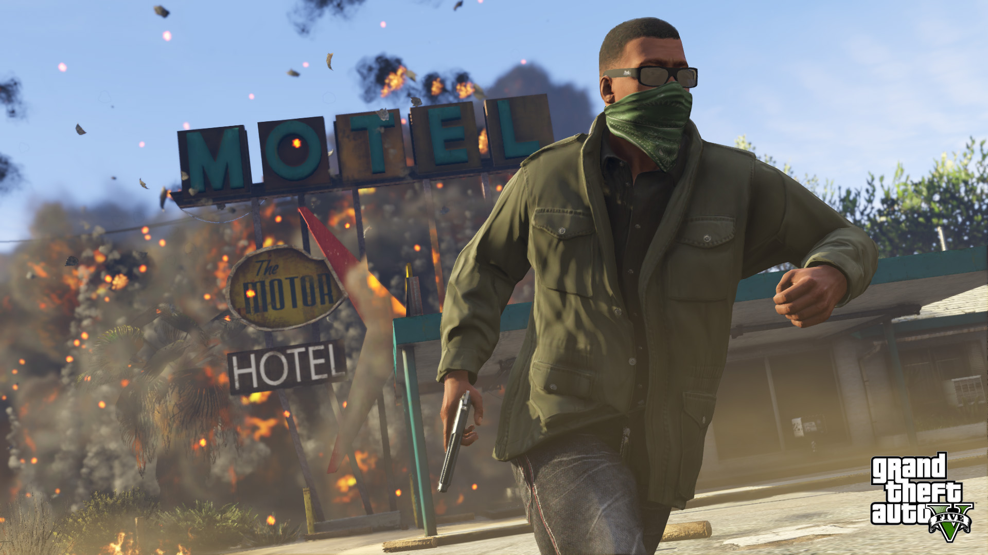 A scene from Grand Theft Auto (GTA)