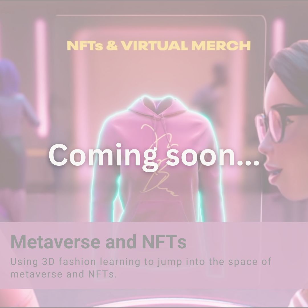 learn 3d fashion metaverse and NFT module