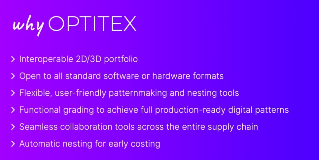 why optitex? 