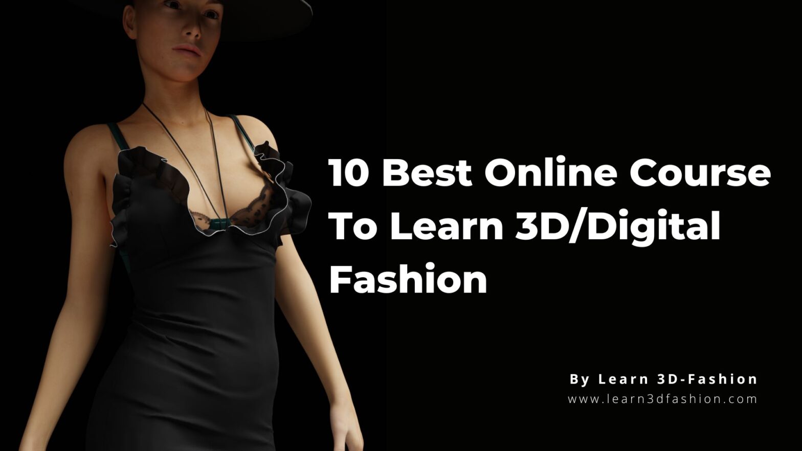 learn 3D fashion 10 best online course cover image