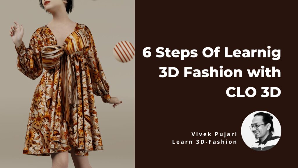 6 Steps of learning 3D fashion with CLO 3D cover page