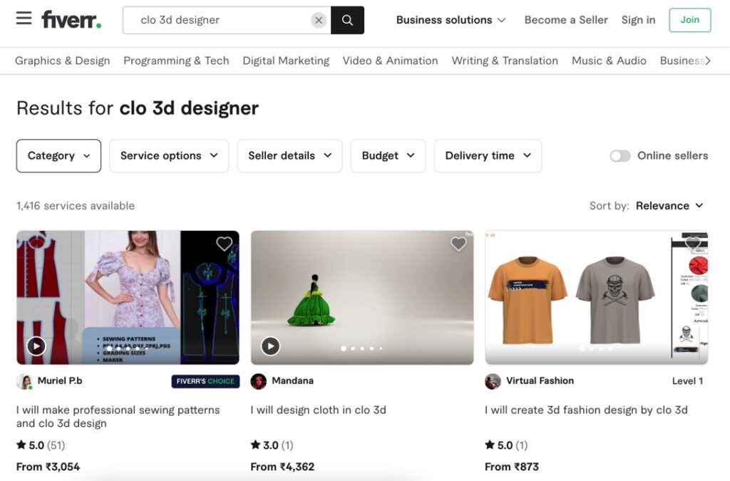  CLO 3D Fashion Designer Jobs  