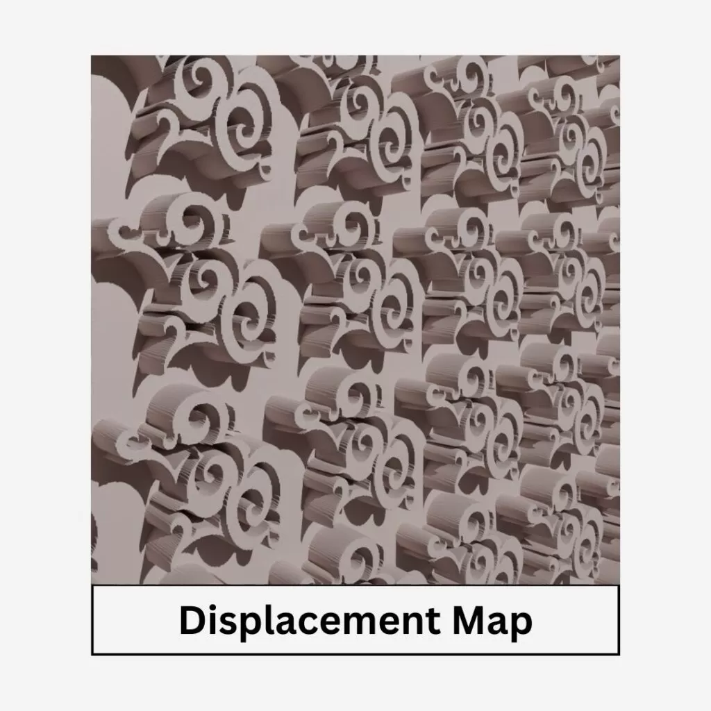 Displacement Map 3D Fashion texturing