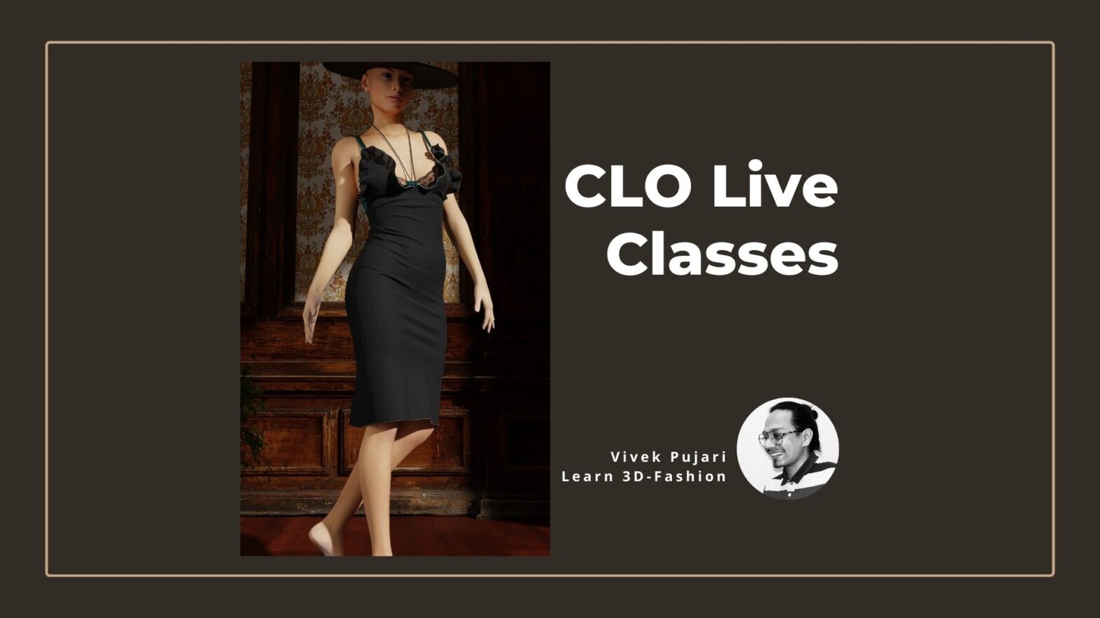 Clo 3D live classes by learn 3d fashion