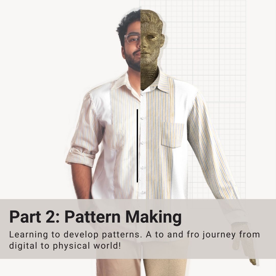 Part 3: Learning Pattern making with  CLO | Learn 3D Fashion Course Structure